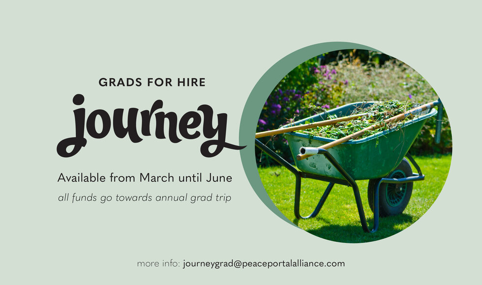 Hire a Journey grad to help out to fundraise for their trip in July