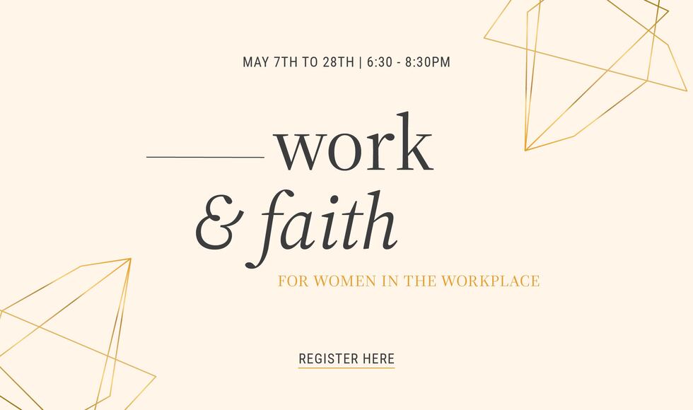 Work  Faith Women in the Workplace