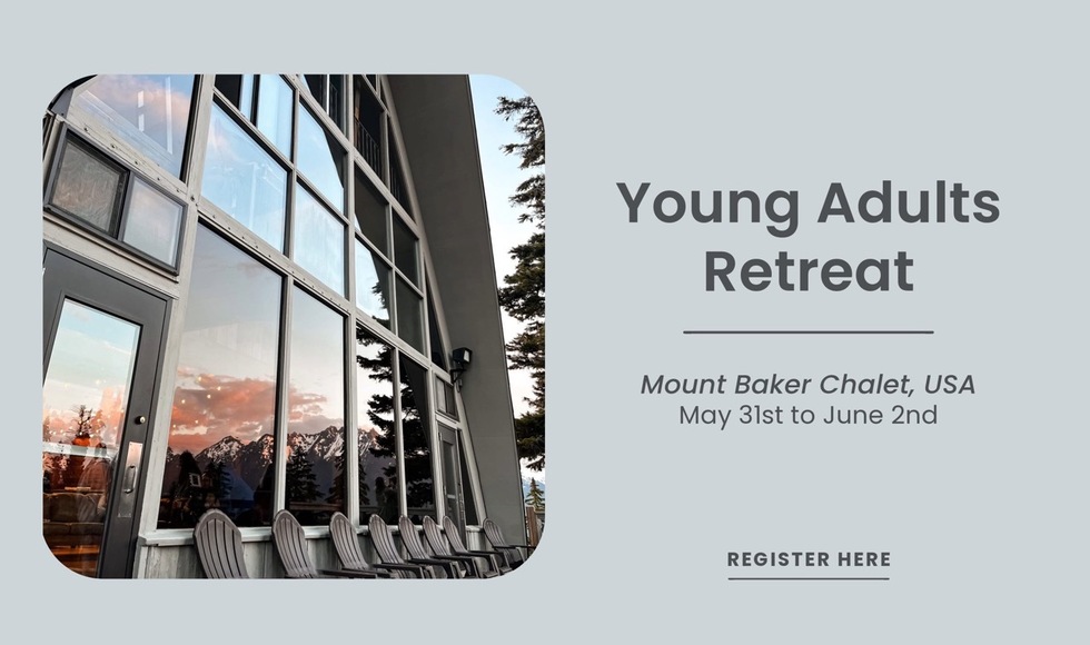 Young Adults Retreat May 31 to June 2 register online